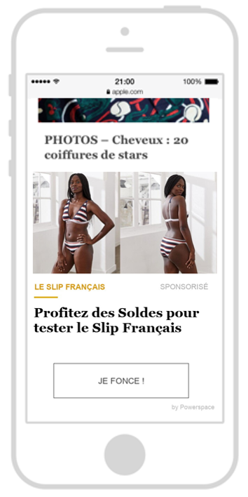 native advertising le Slip Français